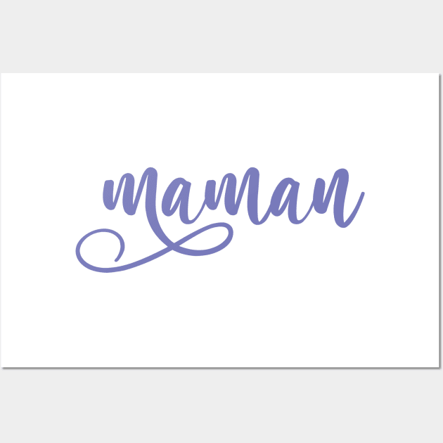 Maman Wall Art by Retroprints